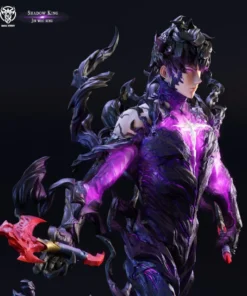 MASK STUDIO SOLO LEVELING 1/6 SHADOW KING SUNG JIN WOO STATUE - Image 6