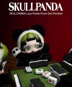 POP MART x SKULLPANDA LAZY PANDA PLUSH DOLL PENDANT