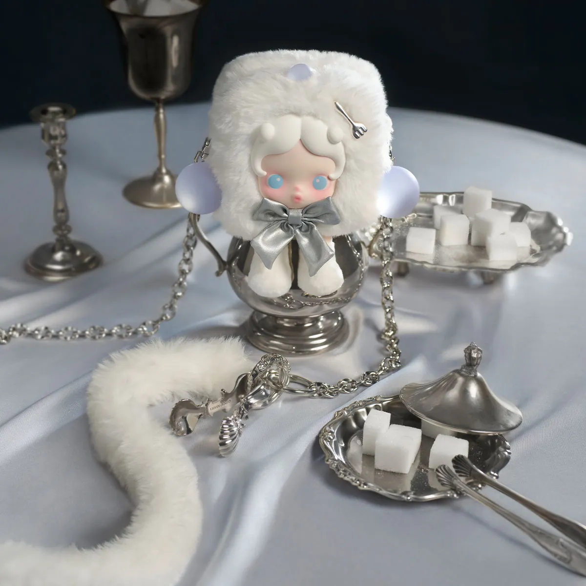 POPMART x SKULLPANDA THE FEAST BEGINS SERIES MINI BAGTHE SUGAR TONGS - Image 5