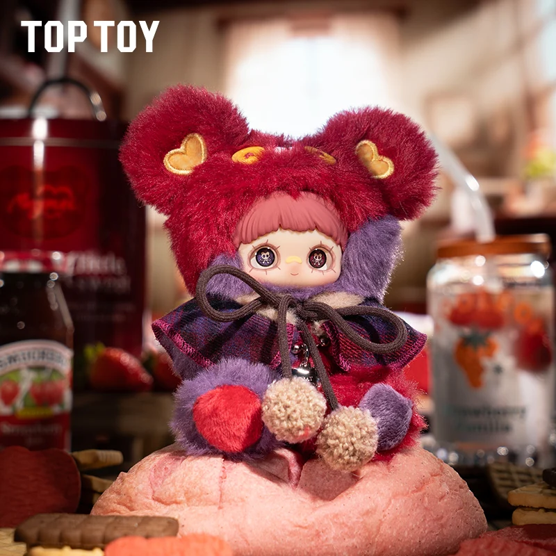 TOP TOY x MAYMEI - TINY BEAR COOKIE SERIES PLUSH KEYCHAIN BLIND BOX - Image 3
