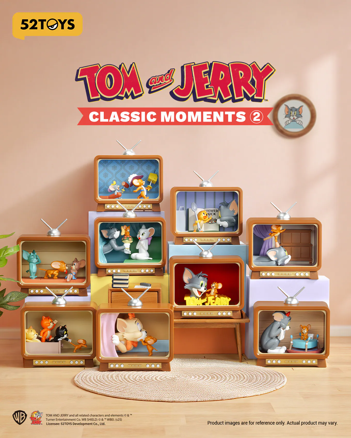 52TOYS TOM & JERRY CLASSIC MOMENTS 2 BLIND BOX