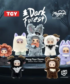 TOP TOY x SURE FUN MAYMEI DARK FOREST SERIES VINYL PLUSH KEYCHAIN BLIND BOX