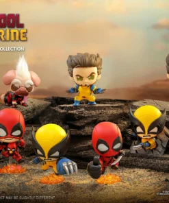 HOT TOYS DEADPOOL & WOLVERINE COSBI BOBBLE-HEAD COLLECTION BLIND BOX
