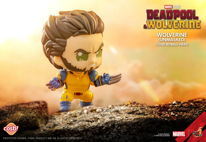 HOT TOYS DEADPOOL & WOLVERINE COSBI BOBBLE-HEAD COLLECTION BLIND BOX - Image 7