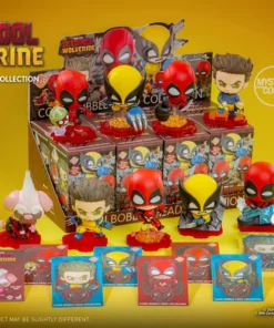 HOT TOYS DEADPOOL & WOLVERINE COSBI BOBBLE-HEAD COLLECTION BLIND BOX - Image 11