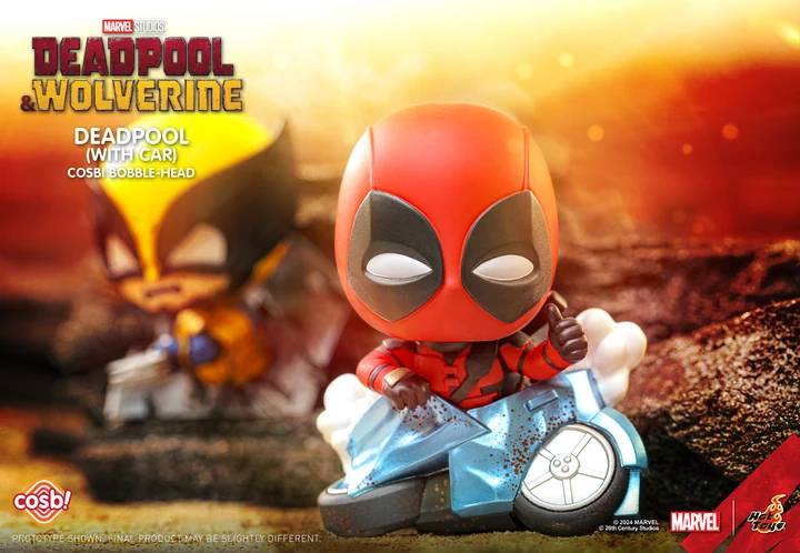 HOT TOYS DEADPOOL & WOLVERINE COSBI BOBBLE-HEAD COLLECTION BLIND BOX - Image 4