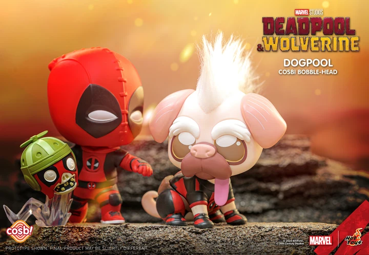 HOT TOYS DEADPOOL & WOLVERINE COSBI BOBBLE-HEAD COLLECTION BLIND BOX - Image 6