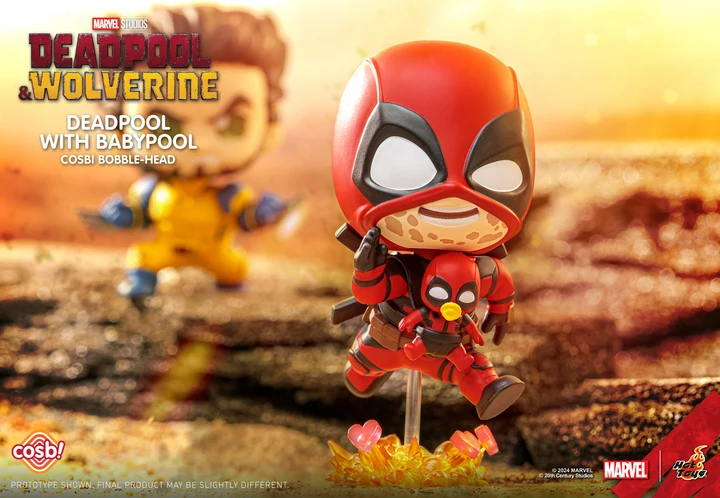 HOT TOYS DEADPOOL & WOLVERINE COSBI BOBBLE-HEAD COLLECTION BLIND BOX - Image 9
