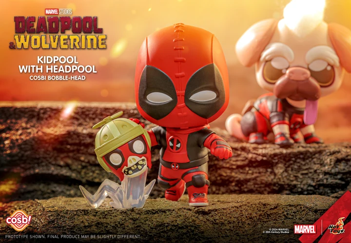 HOT TOYS DEADPOOL & WOLVERINE COSBI BOBBLE-HEAD COLLECTION BLIND BOX - Image 8