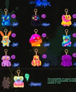 FUGGLER FUNNY UGLY MONSTERS KEYPERS SERIES 6 PLUSH BLIND BOX - Image 2