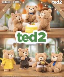 POP MART x GONG TED 2 PLUSH PENDANT BLIND BOX