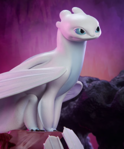 SIDESHOW COLLECTIBLES x HOW TO TRAIN YOUR DRAGON - LIGHT FURY STATUE - Image 3