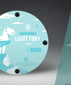 SIDESHOW COLLECTIBLES x HOW TO TRAIN YOUR DRAGON - LIGHT FURY STATUE - Image 6