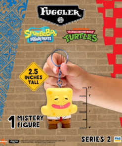 FUGGLER SPONGEBOB x NINJA TURTLES SERIES 2 - COLLECTIBLE KEYCHAIN BLIND BAG - Image 2