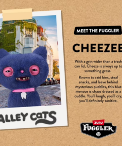 FUGGLER ALLEY CATS - CHEEZEE BLACK PLUSH - Image 3