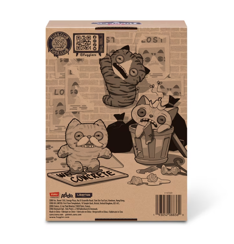 FUGGLER ALLEY CATS - CHEEZEE WHITE PLUSH - Image 6