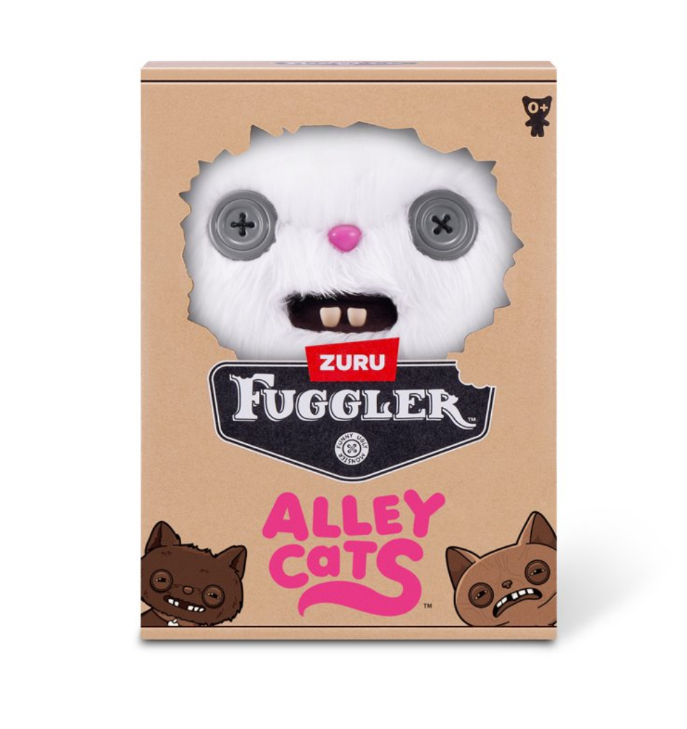 FUGGLER ALLEY CATS - CHEEZEE WHITE PLUSH - Image 5