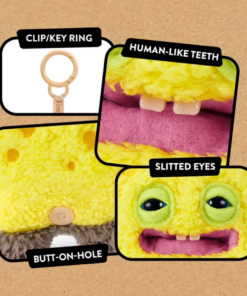 FUGGLER KEYRING – SQUAREPANTS - Image 3