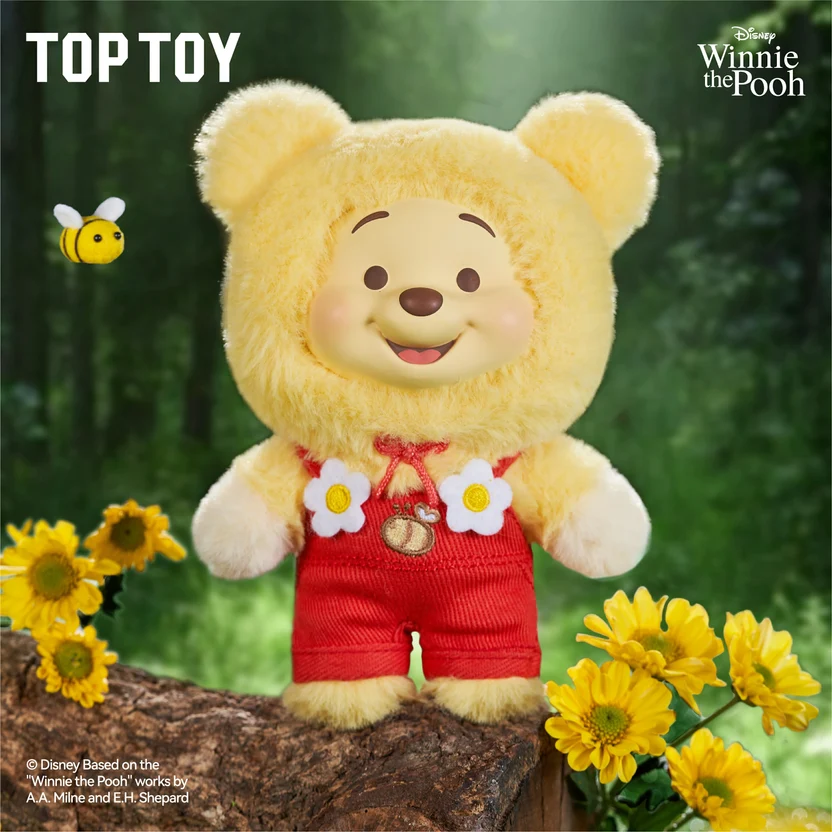 TOP TOY x WINNIE THE POOH CANDY SERIES - KEYCHAIN PLUSH BLIND BOX