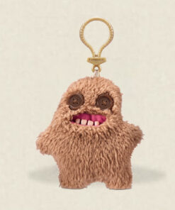 FUGGLER KEYRING - SIR SPLODGE A LOT BROWN