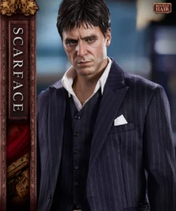 BLITZWAY x SCARFACE TONY MONTANA ROOTED HAIR VERSION 1/4 SCALE STATUE