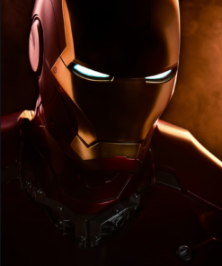 SIDESHOW COLLECTIBLES IRONMAN MARK III LIFE-SIZE 1:1 BUST - Image 6