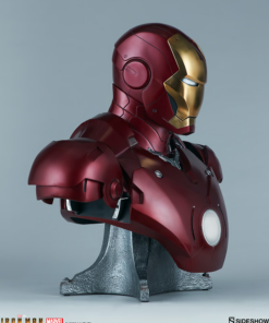 SIDESHOW COLLECTIBLES IRONMAN MARK III LIFE-SIZE 1:1 BUST - Image 8