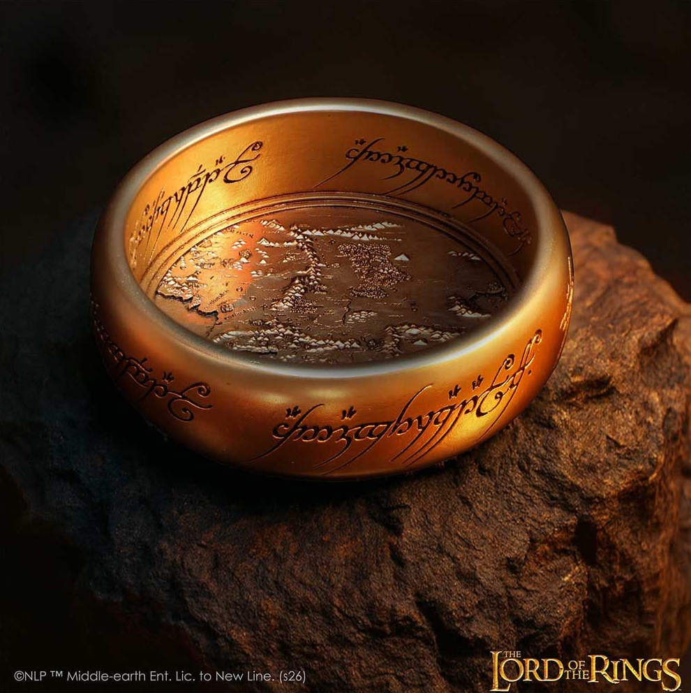 NEMESIS NOW x LORD OF THE RINGS - THE ONE RING TRINKET DISH 10.8 CM