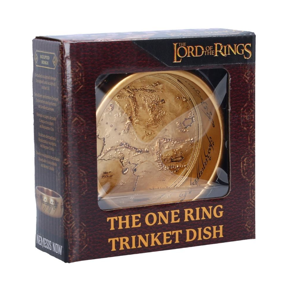 NEMESIS NOW x LORD OF THE RINGS - THE ONE RING TRINKET DISH 10.8 CM - Image 3