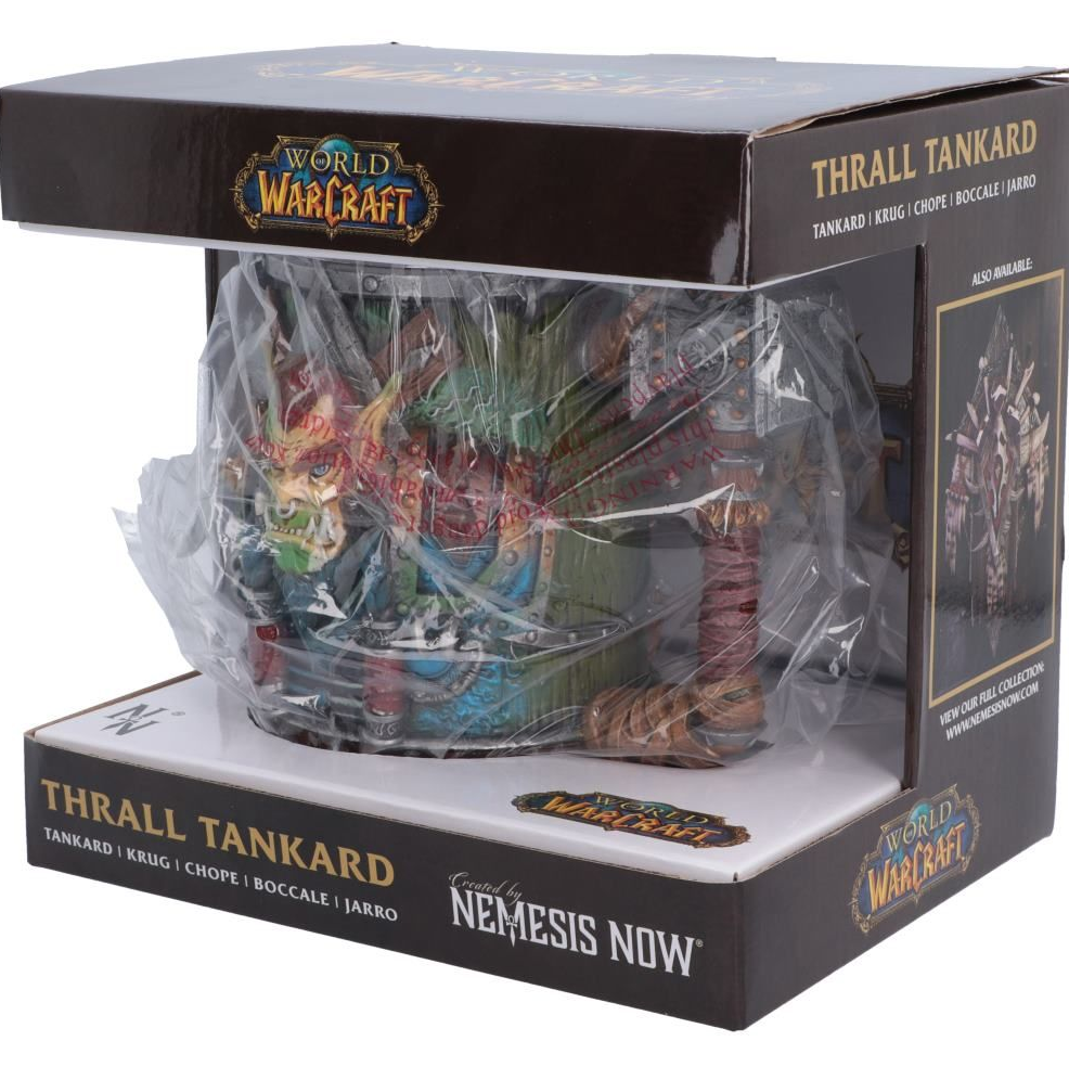 NEMESIS NOW x WORLD OF WARCRAFT THRALL TANKARD 17.5 CM - Image 3