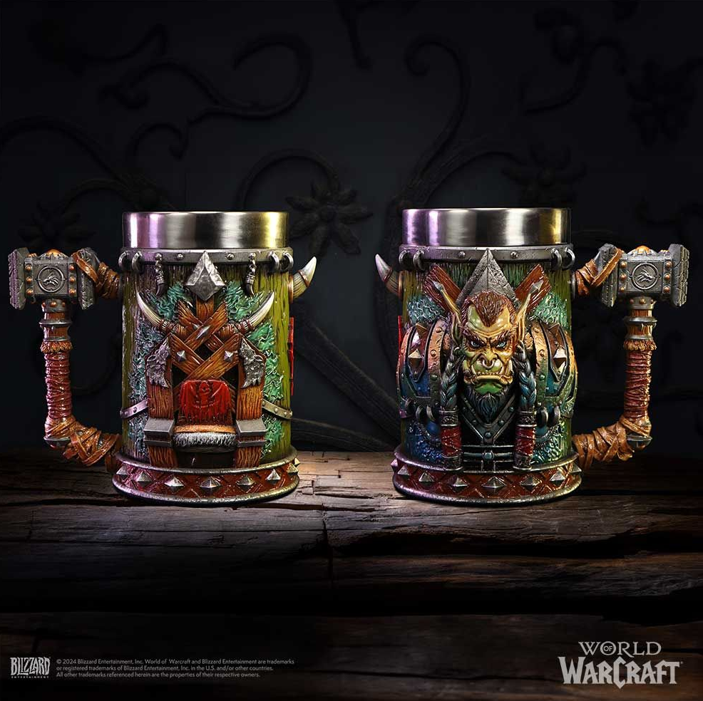 NEMESIS NOW x WORLD OF WARCRAFT THRALL TANKARD 17.5 CM - Image 2