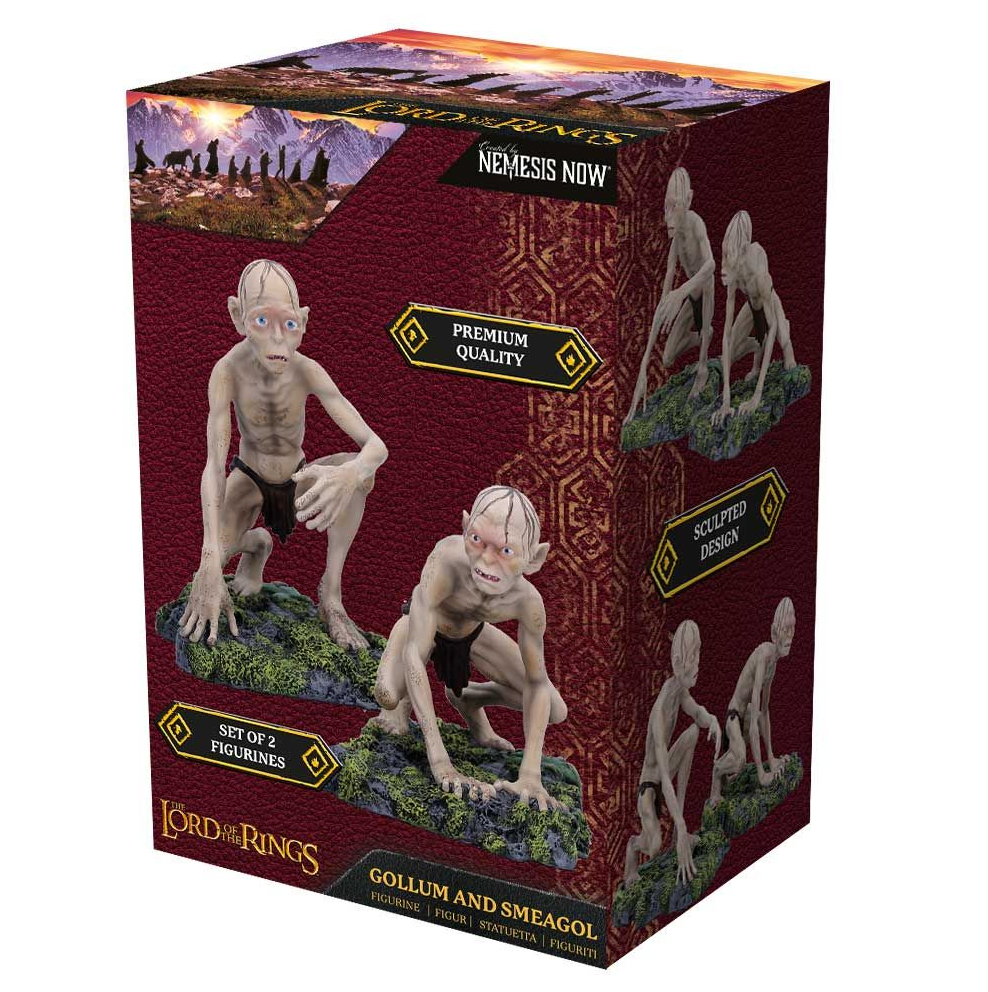 NEMESIS NOW x LORD OF THE RINGS GOLLUM AND SMEAGOL (SET OF 2) 13 CM - Image 4