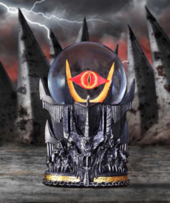 NEMESIS NOW x LORD OF THE RINGS SAURON SNOW GLOBE 18 CM