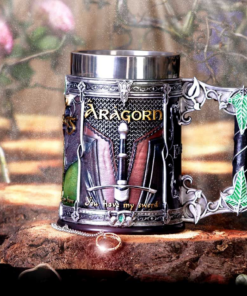 NEMESIS NOW x LORD OF THE RINGS THE FELLOWSHIP TANKARD 15.5 CM