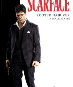 BLITZWAY x SCARFACE TONY MONTANA ROOTED HAIR VERSION 1/4 SCALE STATUE - Image 10