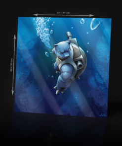 POKEMON BLASTOISE ACRYLIC POSTER