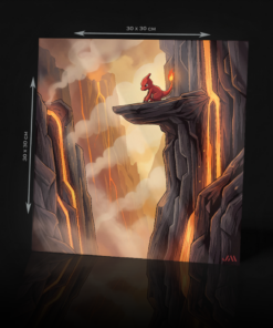 POKEMON CHARMELEON ACRYLIC POSTER