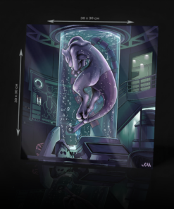 POKEMON MEWTWO EX ACRYLIC POSTER