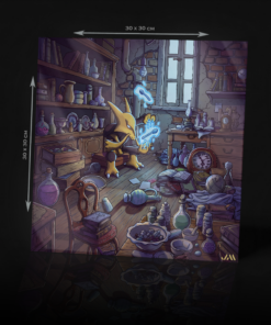 POKEMON ALAKAZAM EX ACRYLIC POSTER