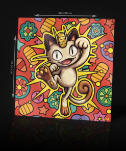 POKEMON MEOWTH EX ACRYLIC POSTER