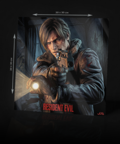 RESIDENT EVIL LEON S. KENNEDY ACRYLIC POSTER