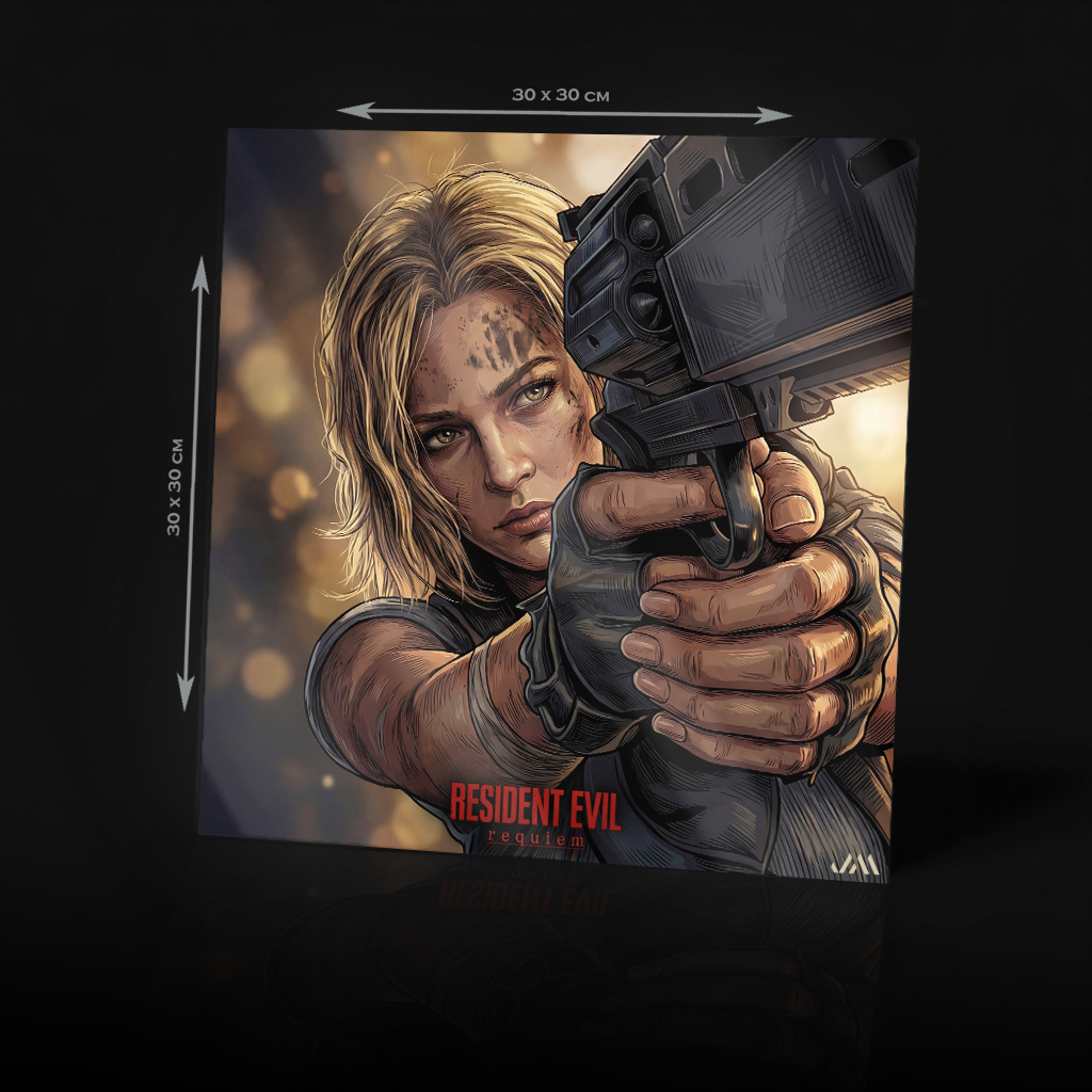 RESIDENT EVIL REQUIEM - GRACE ASHCROFT ACRYLIC POSTER