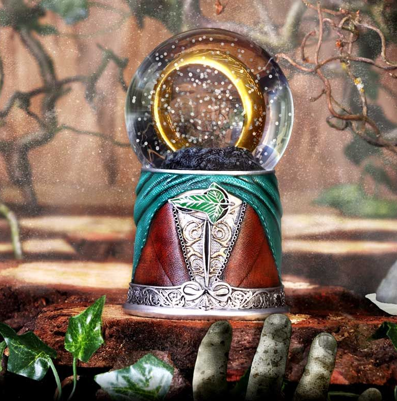 NEMESIS NOW x LORD OF THE RINGS FRODO SNOW GLOBE 17 CM