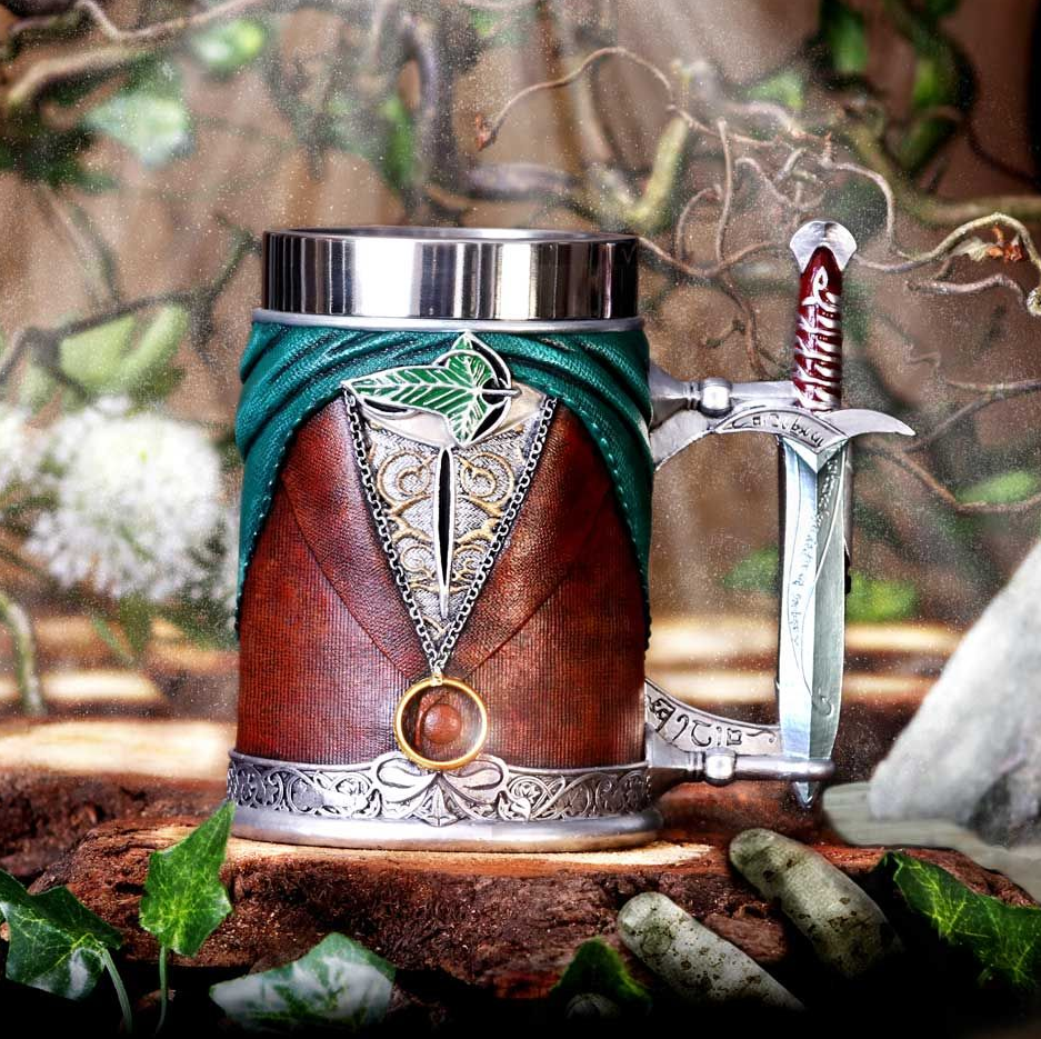 NEMESIS NOW x LORD OF THE RINGS FRODO TANKARD 15.5 CM