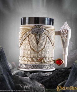 NEMESIS NOW x LORD OF THE RINGS GANDALF THE WHITE TANKARD 15.5 CM