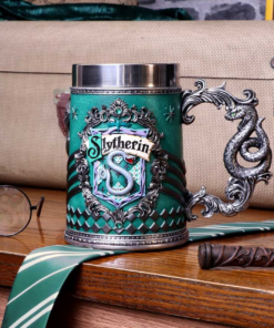 NEMESIS NOW x HARRY POTTER SLYTHERIN COLLECTIBLE TANKARD 15.5 CM