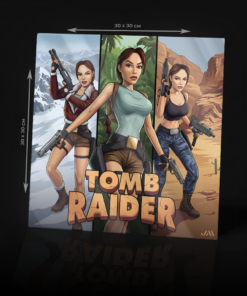 TOMB RAIDER ACRYLIC POSTER