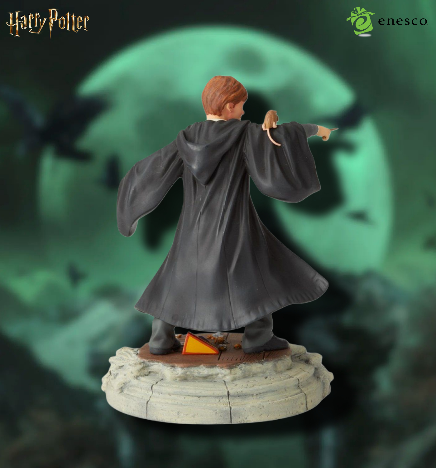 ENESCO x THE WIZARDING WORLD OF HARRY POTTER - RON QUIDDITCH YEAR TWO FIGURINE - Image 3