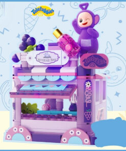 JAKI X TELETUBBIES TINKY WINKY'S GRAPE SHOP BUILDING BLOCK