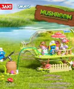 JAKI x SMURFS MUSHROOM CULTIVATE GARDEN BUILDING BLOCK